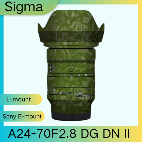 Lentes Sigma A24-70F2.8 DG DN II - Pele câmera, adesivo câmera - com alta resistência a arranhões, à prova d'água e com design elegante.